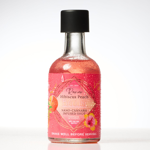 Photograph of product: Rosie's | 5mg TH-oui | Peach Hibiscus Bellini