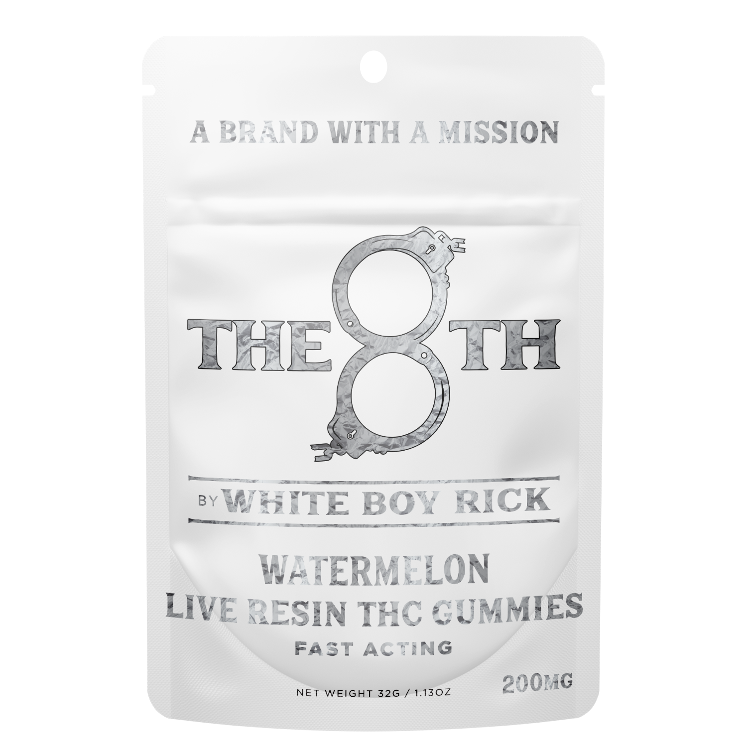 Photograph of product: Watermelon | 200MG Live Resin Fast Acting Gummies