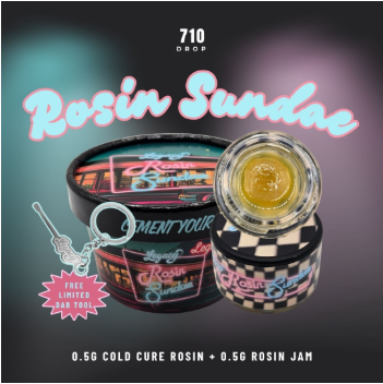 Photograph of product: Bling Fling | Rosin Sundae | 1G