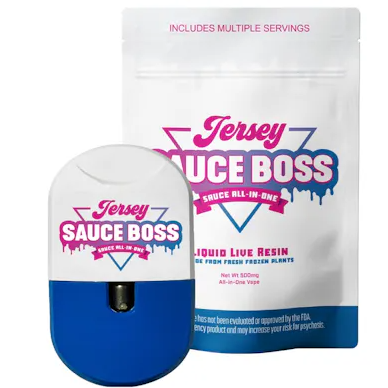 Photograph of product: Grape Jelly - Live Resin Vape Disposable .5g