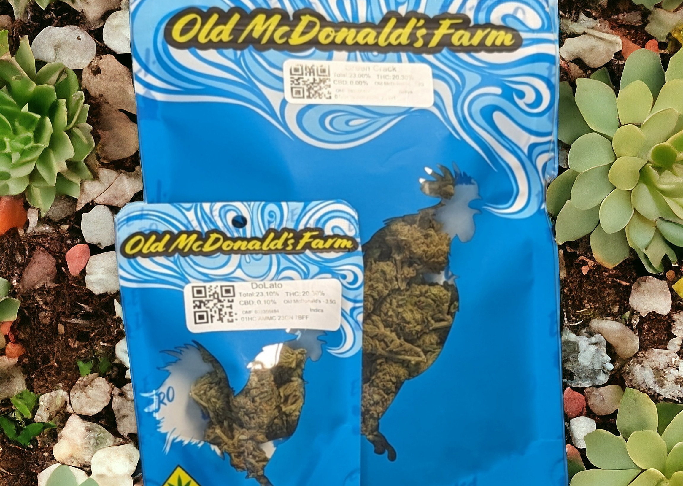 Photograph of Product: 3.5g Lilac Diesel - Old McDonalds