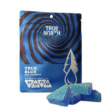 Photograph of product: True North - Gummies - True Blue - 200mg