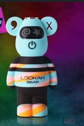 Photograph of product: Accessories - Lookah - Lookah Bear 510 Battery - Blue Tiedye
