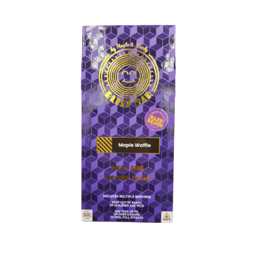 Photograph of product: Maple Waffle Bliss Bar | au chocolat Rosin Chocolate | 100mg