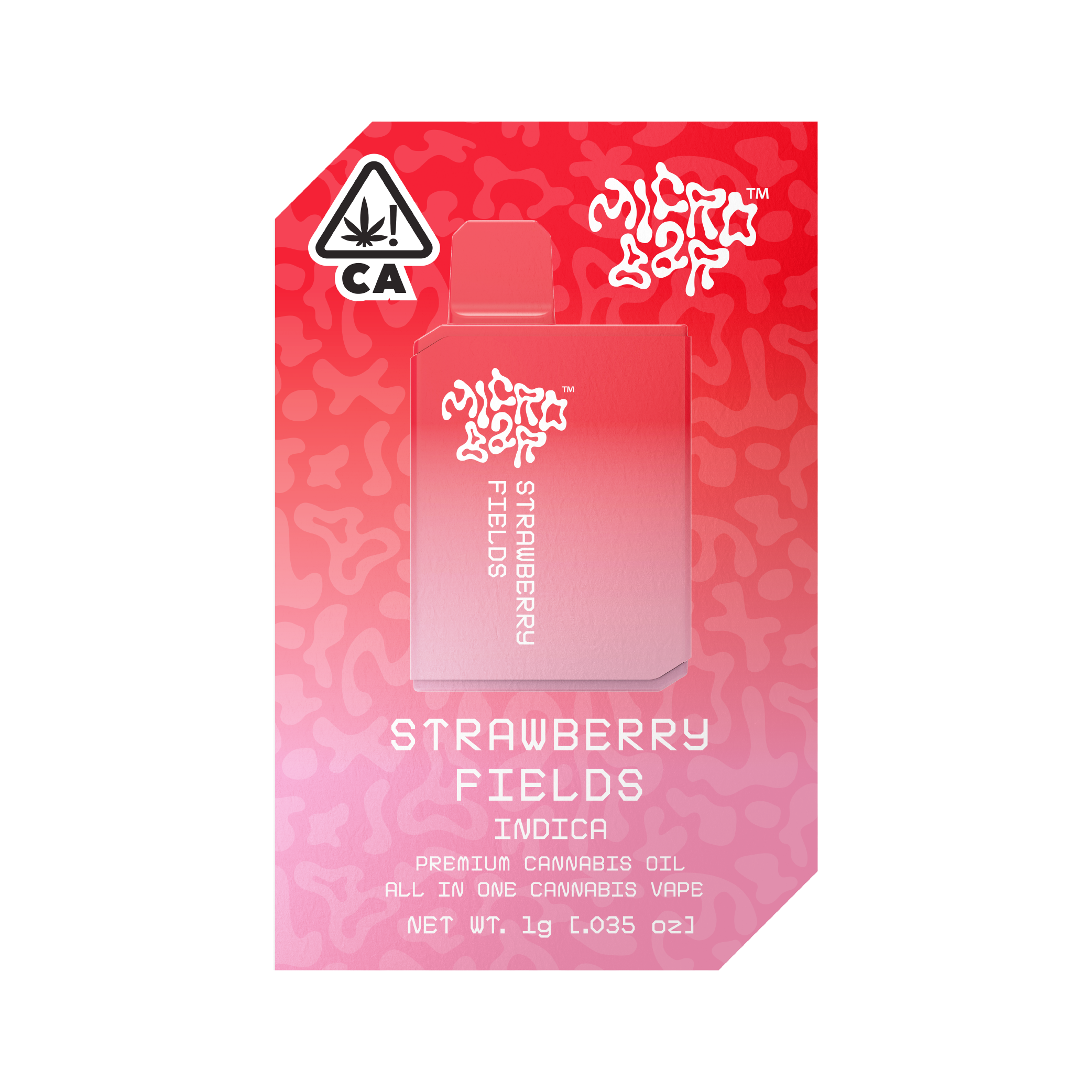Photograph of Product: Strawberry Fields All-In-One [1000mg]