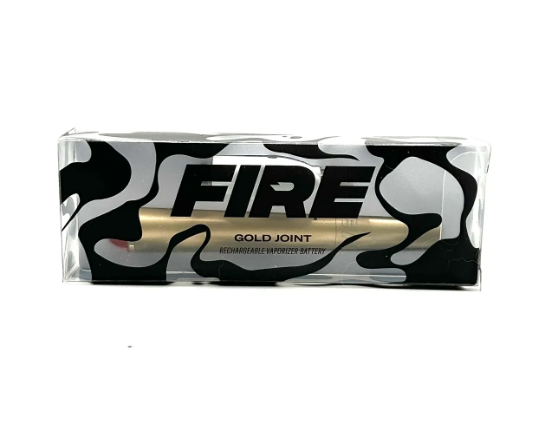 Photograph of product: FIRE | Gold Joint Rechargeable Vaporizer Battery