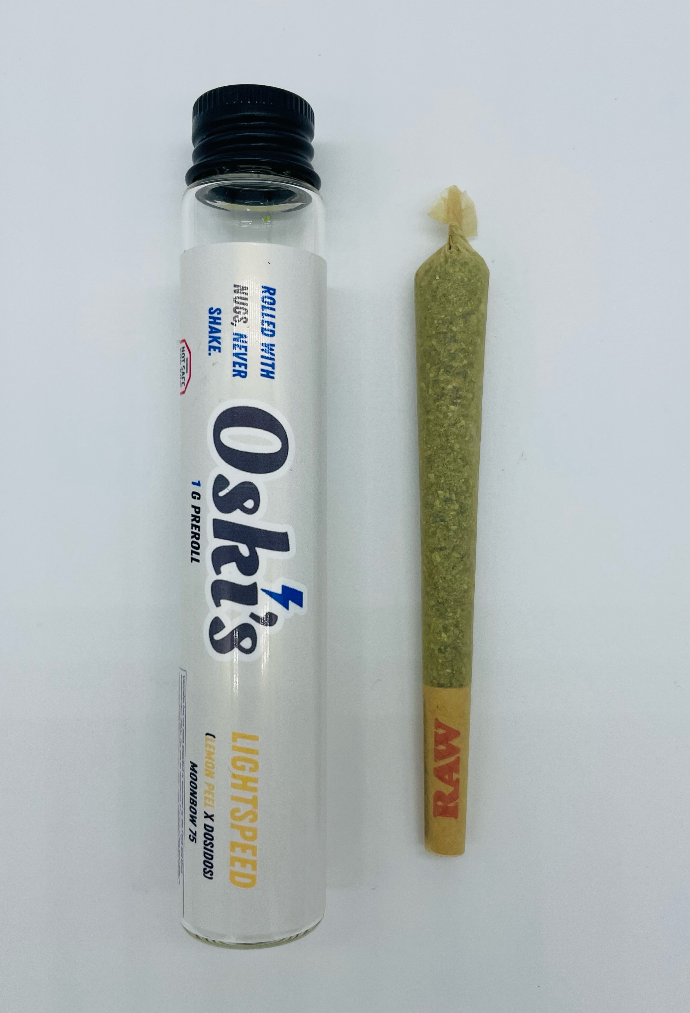 Photograph of product: Oski's |  Lightspeed | Pre-Roll | 1g | 21.2% TH-oui