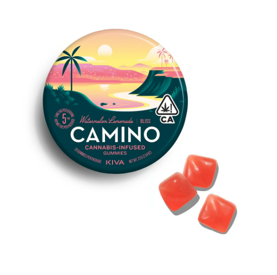 Photograph of product: Watermelon Lemonade | Bliss Gummies | 100mg