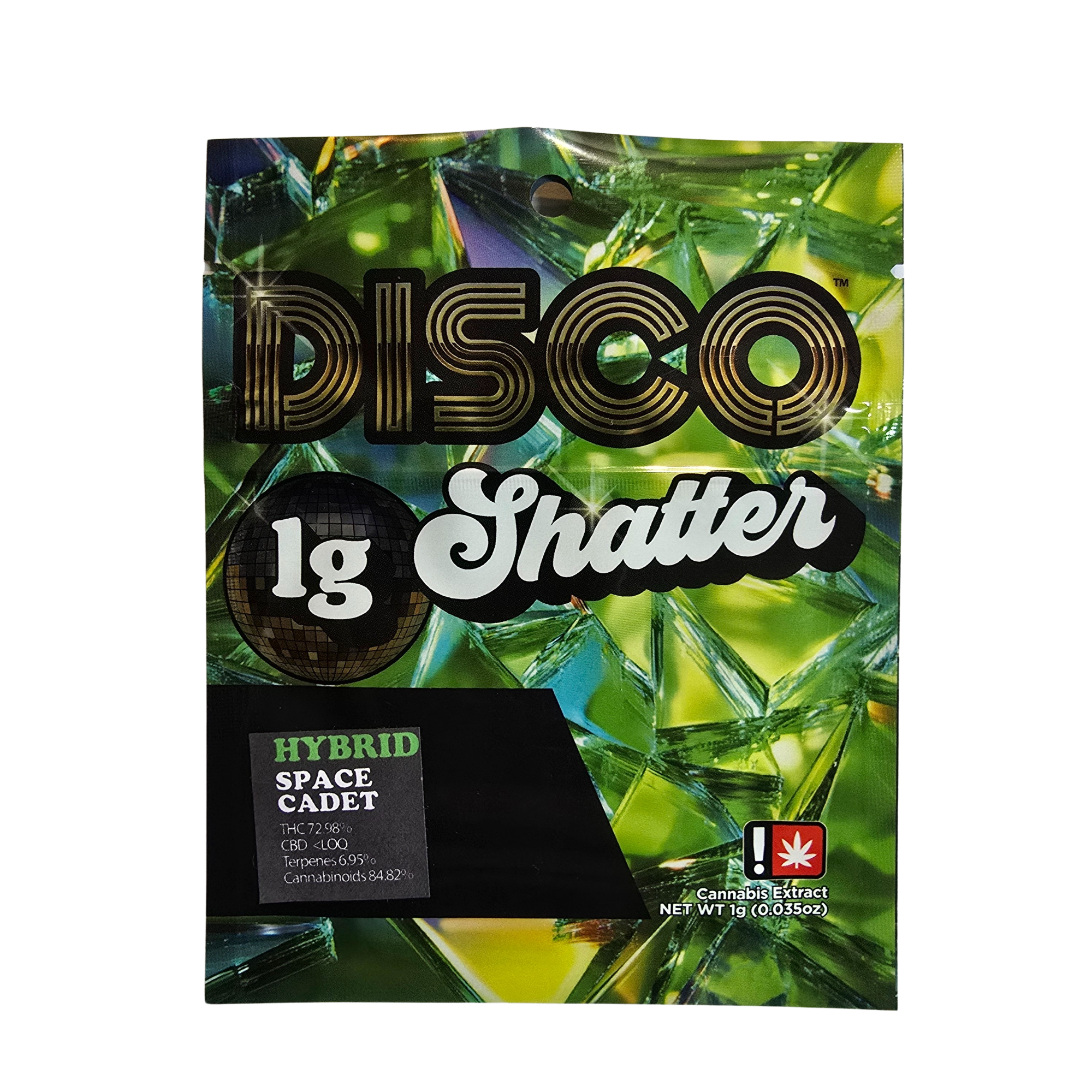 Photograph of product: Dab | Disco Dabs | Space Cadet Shatter