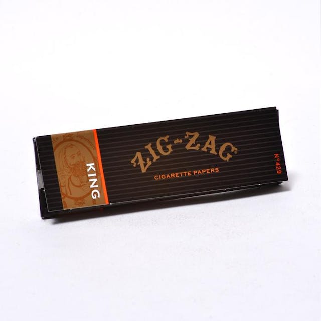 Photograph of product: Zig Zag Black King Size Papers - 