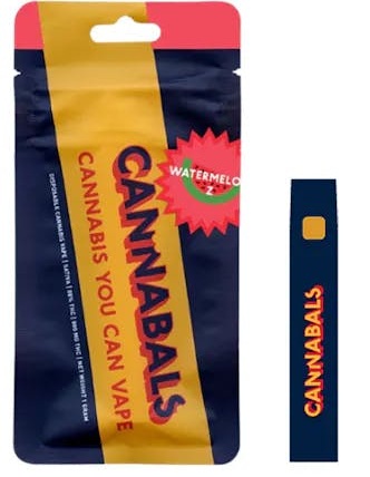 Photograph of Product: Cannabals | Vape | Watermelon Z | 1g AIO