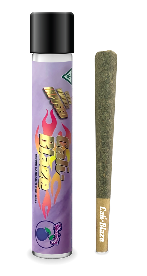 Photograph of product: Blueberry Diamond Pre-Rolls | 1.2g