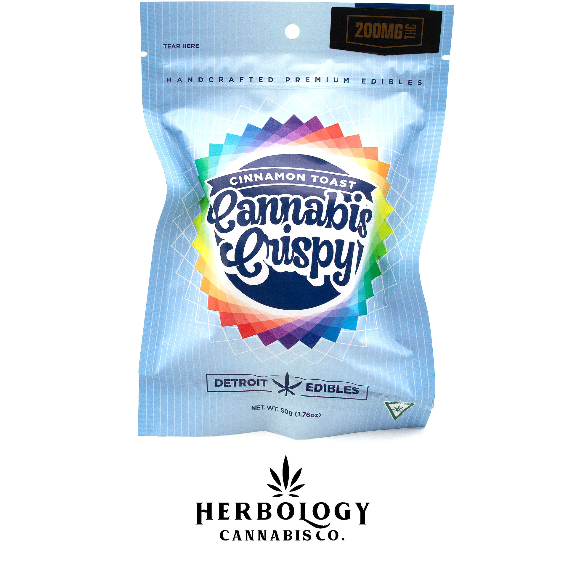 Photograph of product: Detroit Edibles | Crispy | Cinnamon Toast | 200mg