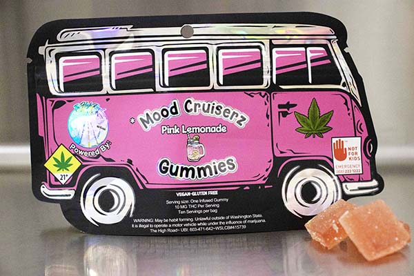 Photograph of product: Pink Lemonade [DOH] Rosin Gummies - by Mood Cruiserz