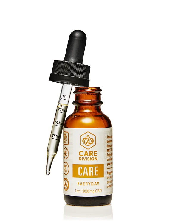 Photograph of product: Care Division | Wellness Tincture | 2000mg CBD