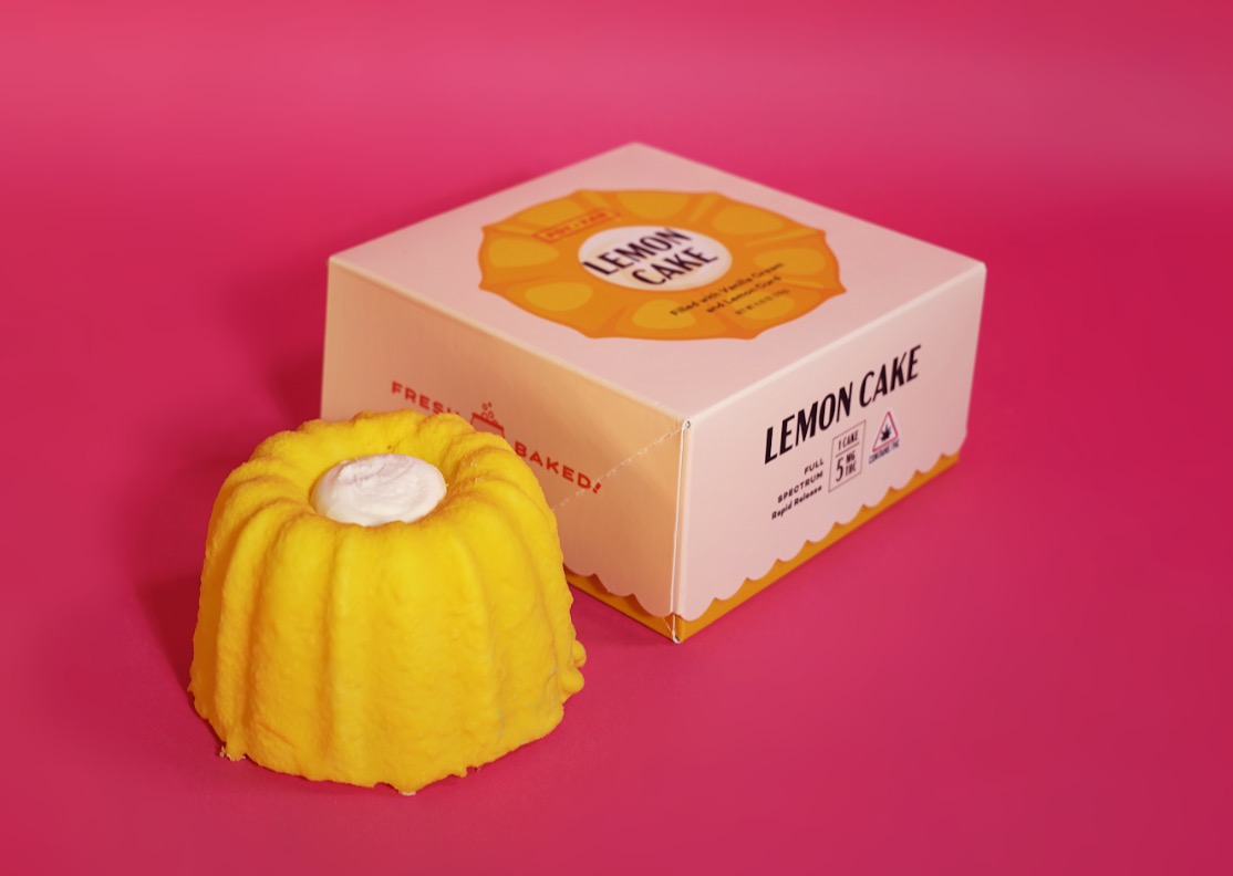 Photograph of product: LEMON CAKE BUNDT | 1PC | 5MG