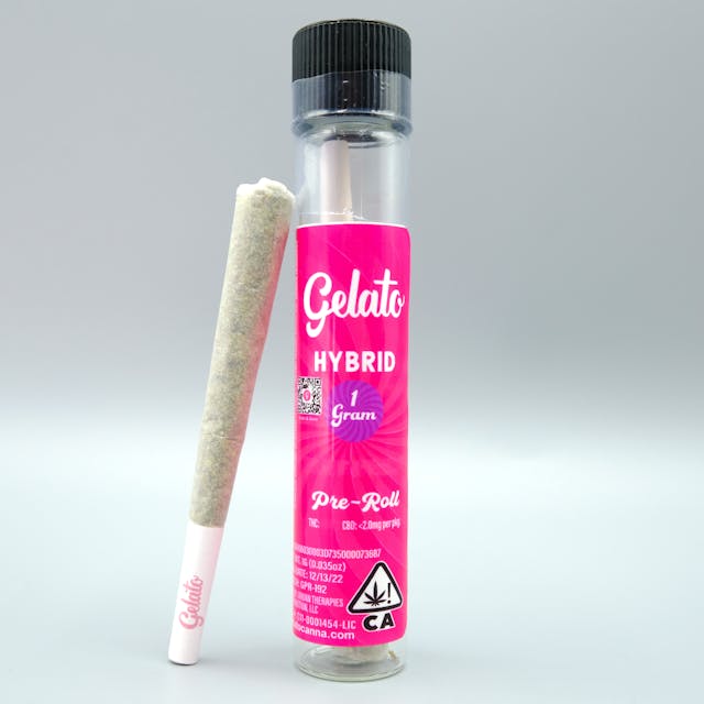Photograph of product: Strawberry Gelato Pre-roll (1g) - 