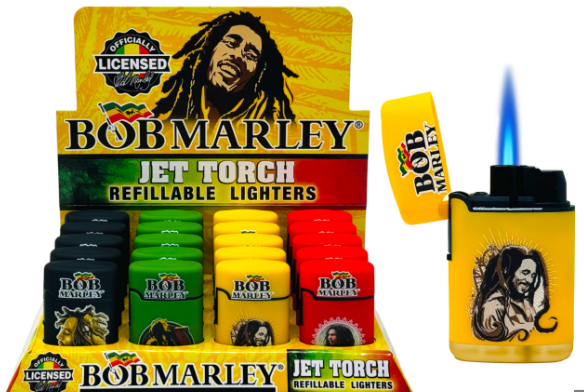 Photograph of product: Bob Marley Jet Torch Lighters Small