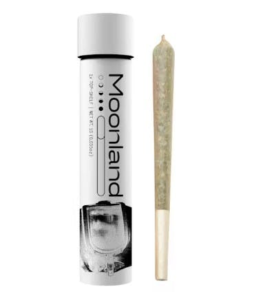 Photograph of product: Blue Dream | Moonland Top Shelf Pre-Roll - 1g - 