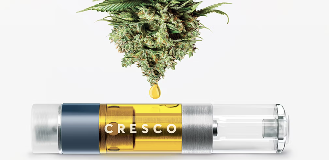 Photograph of product: Cresco Live Resin Cartridge - Papaya Fumez