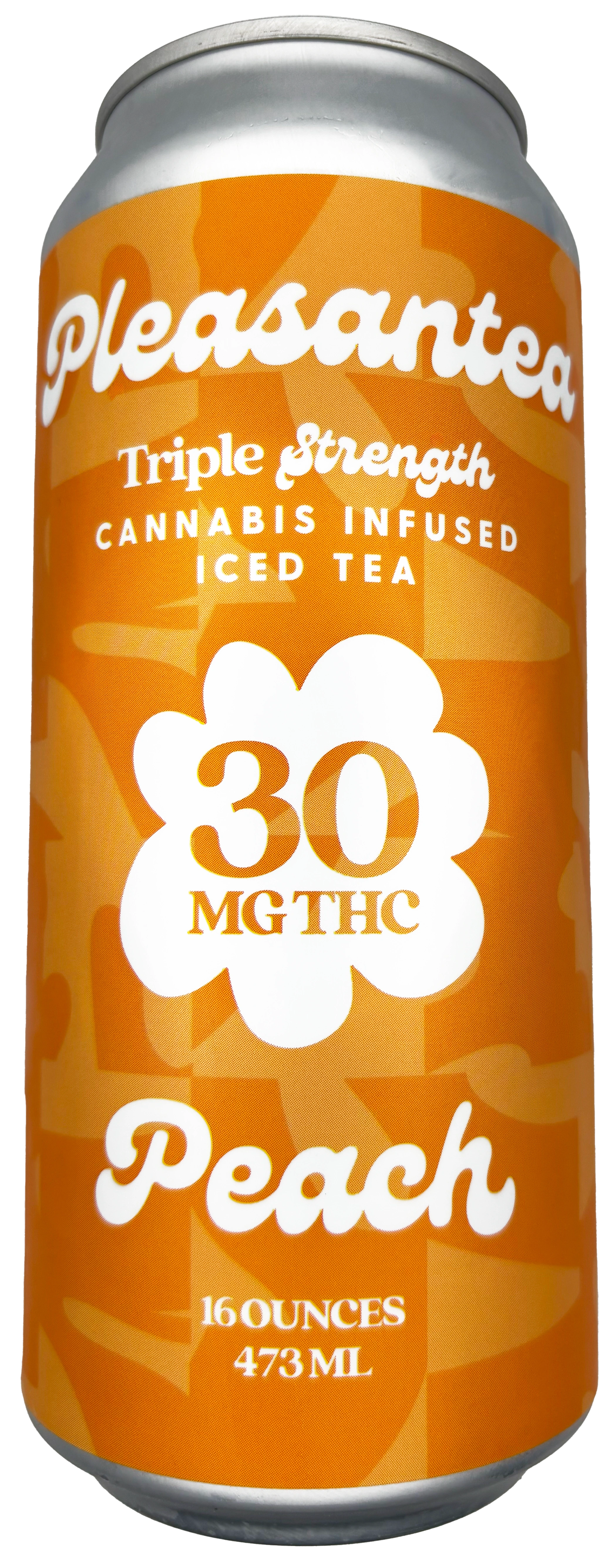 Photograph of product: Pleasantea | Peach | Tea Beverage | 30mg TH-oui