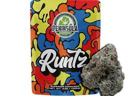 Photograph of Product: Peninsula Gardens - Pre-Packaged 8th - Runtz - 3.5g