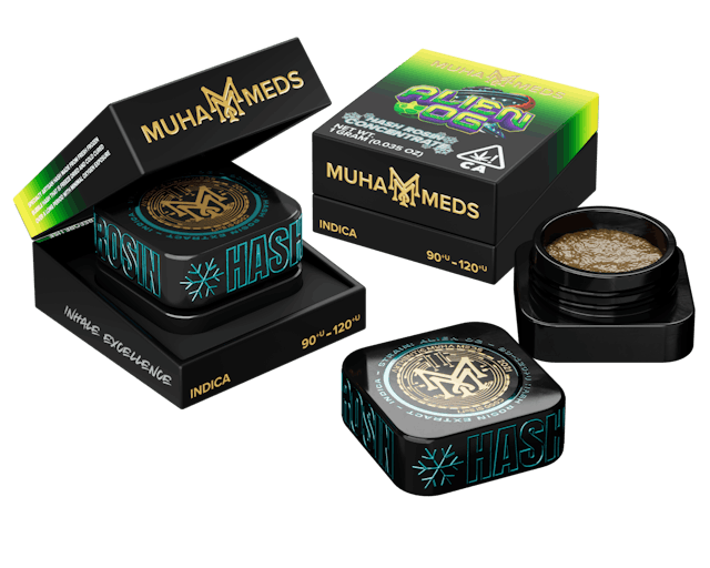 Photograph of product: Alien OG au chocolat Rosin Concentrate