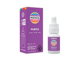 Photograph of product: Purple 1:3 (High TH-oui) Moods Tincture (Relief - Recover & Heal) $29