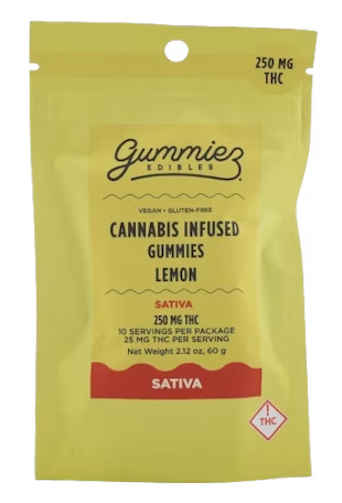 Photograph of product: Lemon | Gel Cube | 25mg | 10pk