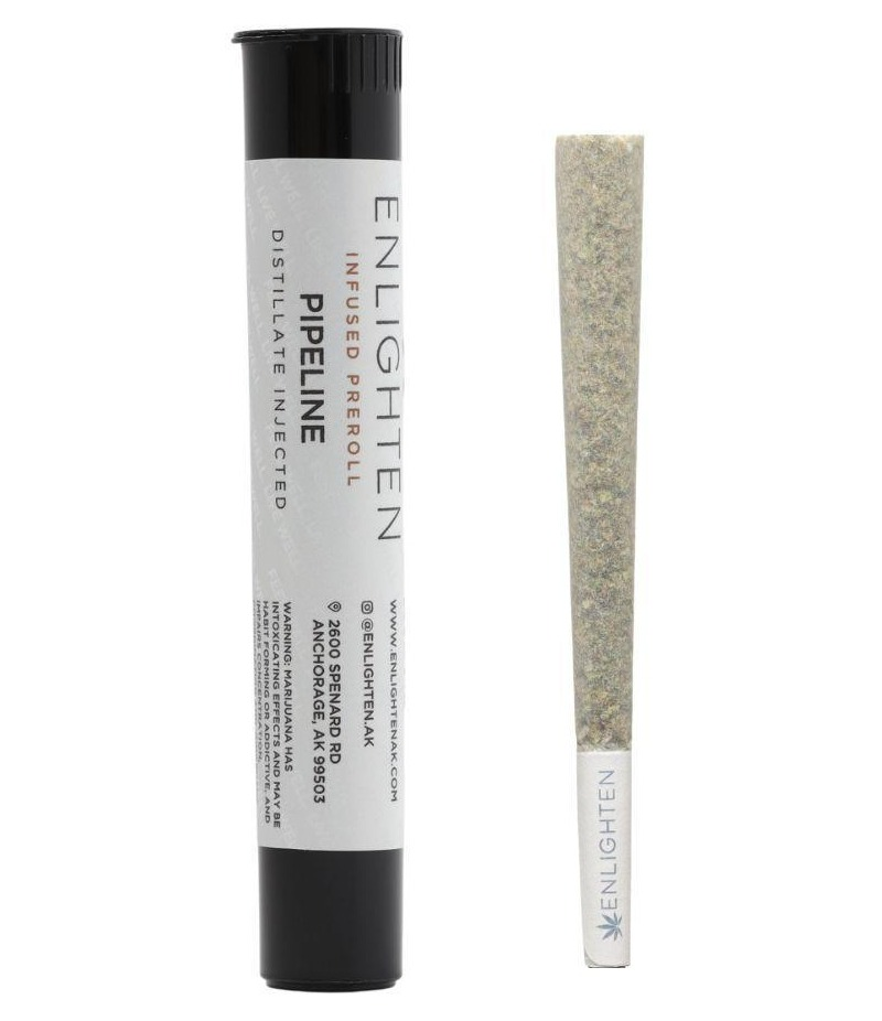 Photograph of product: Strawberries & Cream Infused Pre Roll | Pipeline