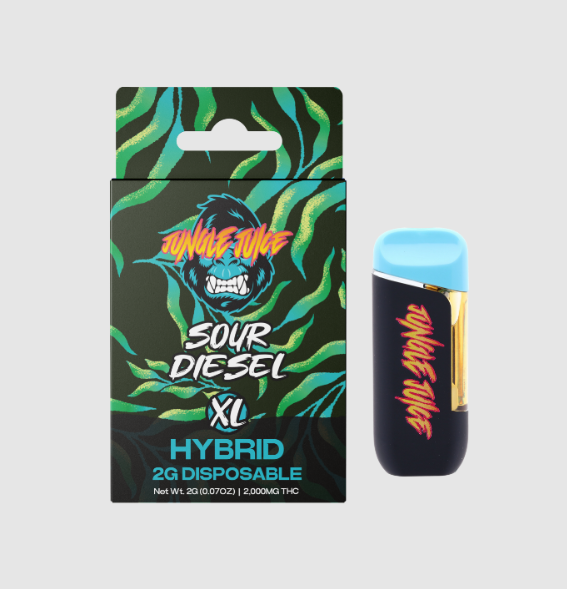 Photograph of product: Sour Diesel | Disposable | Jungle Juice