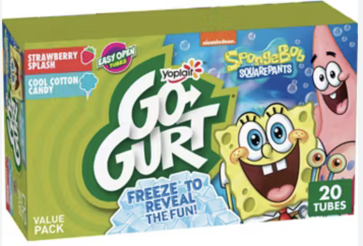 Photograph of product: YOPLAIT GO-GURT