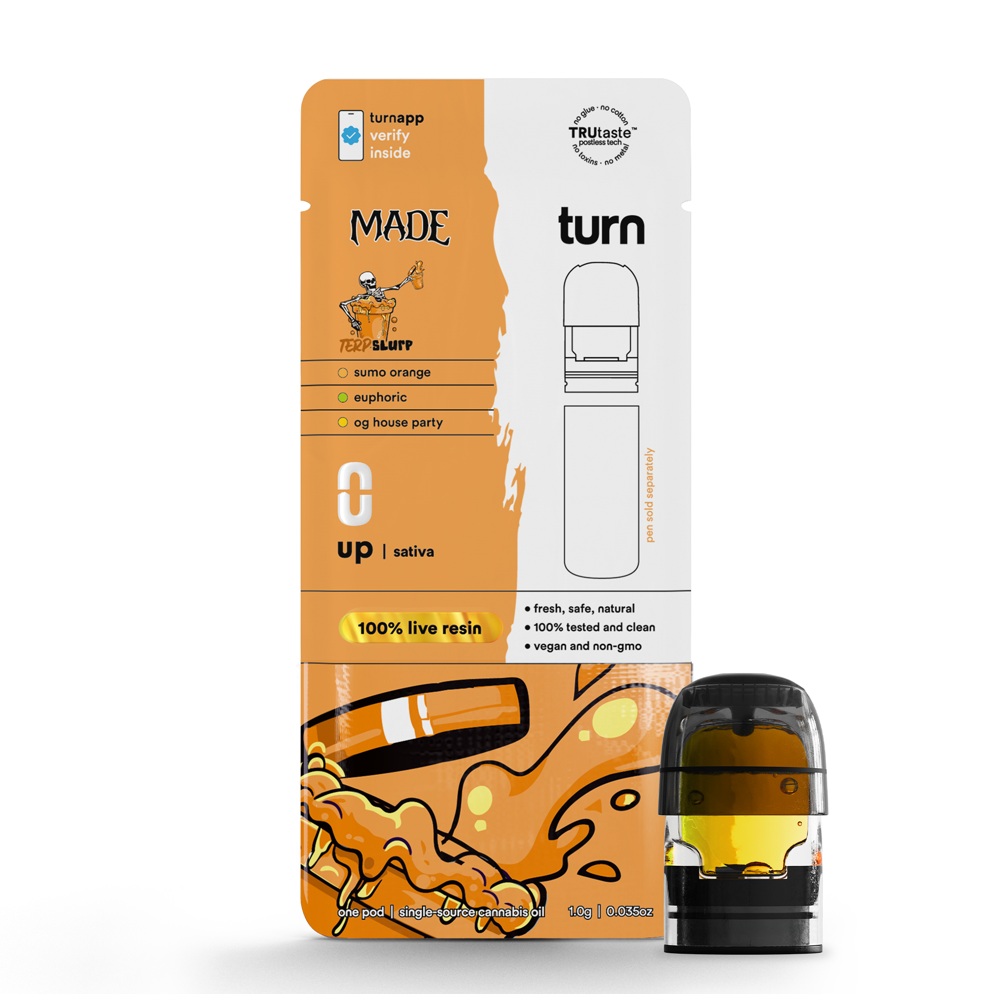 Photograph of product: Turn Live Resin Pod Terp Slurp