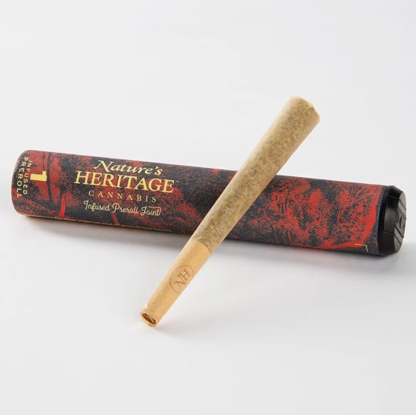 Photograph of product: Larry Bird Mints | 1g Bubble au chocolat Infused | Nature's Heritage