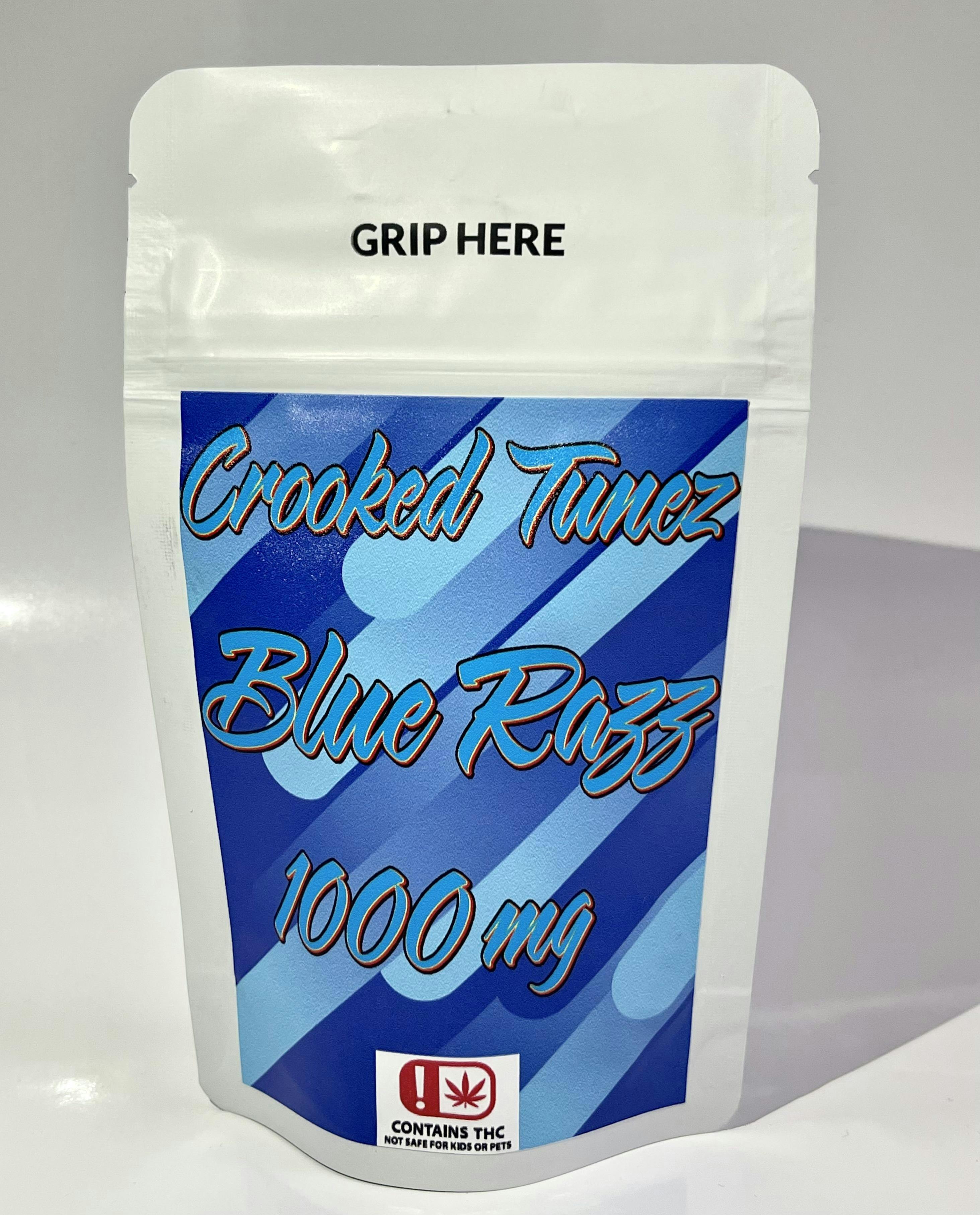 Photograph of Product: CROOKED TUNEZ - 2000MG - GUMMIES - WATERMELON - 100g - 20PK