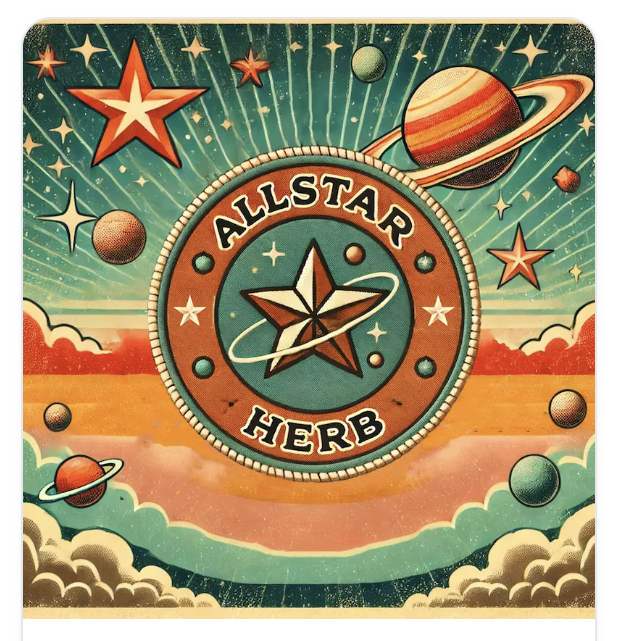 Photograph of product: Allstar Herb - Alien Cookies OG - Flower - 3.5g