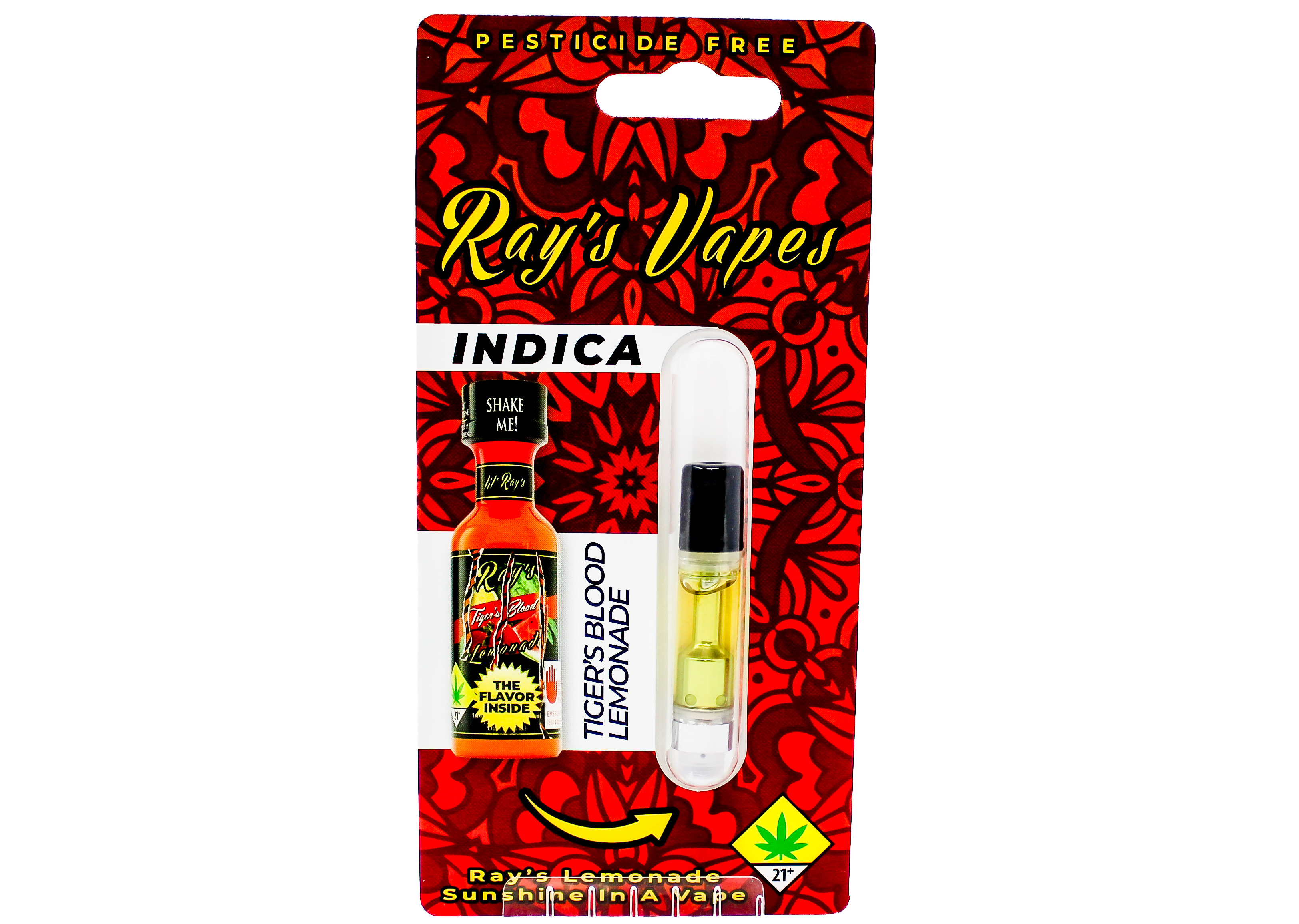 Photograph of product: DTP Tigers Blood Lemonade Distillate Cart 48334