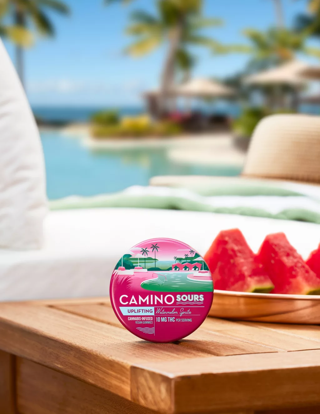 Photograph of product: 'Uplifting' Watermelon Spritz | Gummies | 5mg/20pk (S)