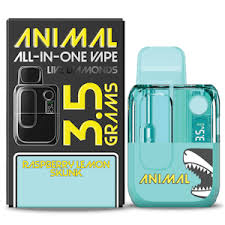 Photograph of product: Animal | Raspberry Lemon Skunk Live DIamond AIO | 3.5g