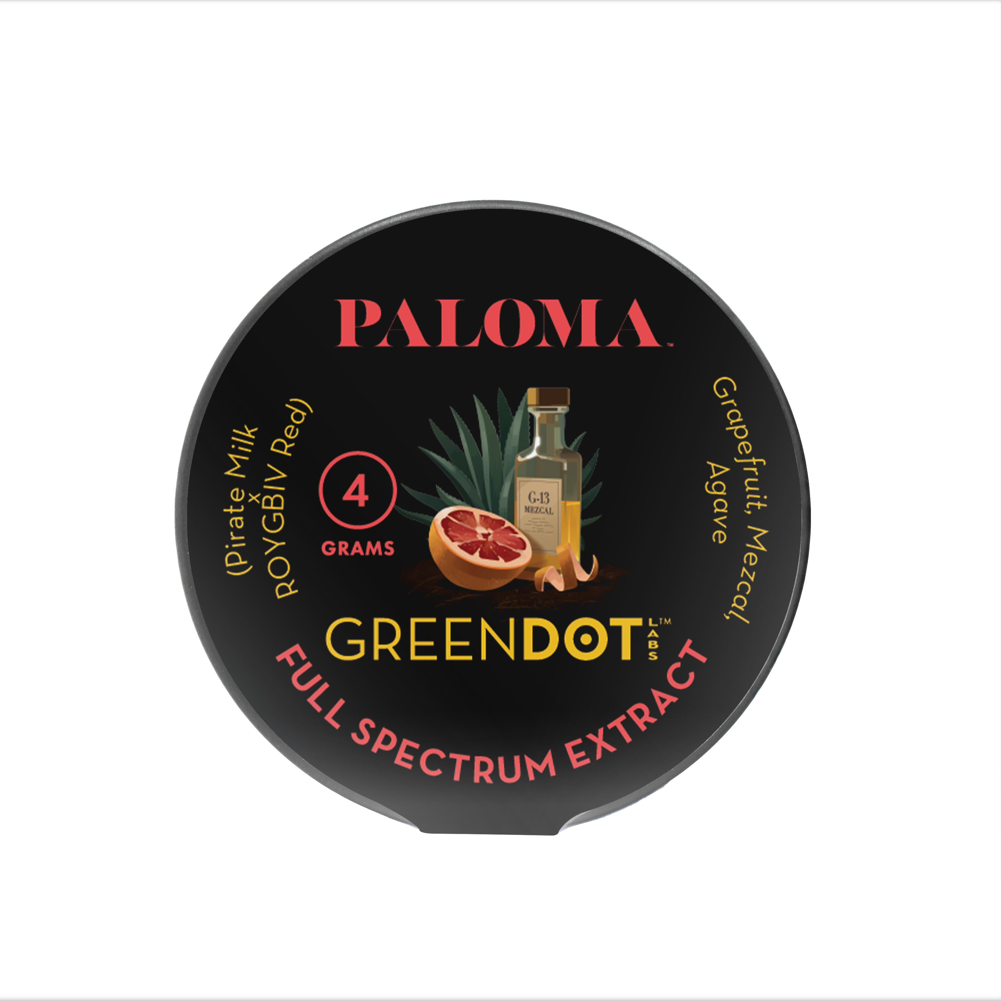 Photograph of product: Green Dot | Black Label | Live Badder | Paloma