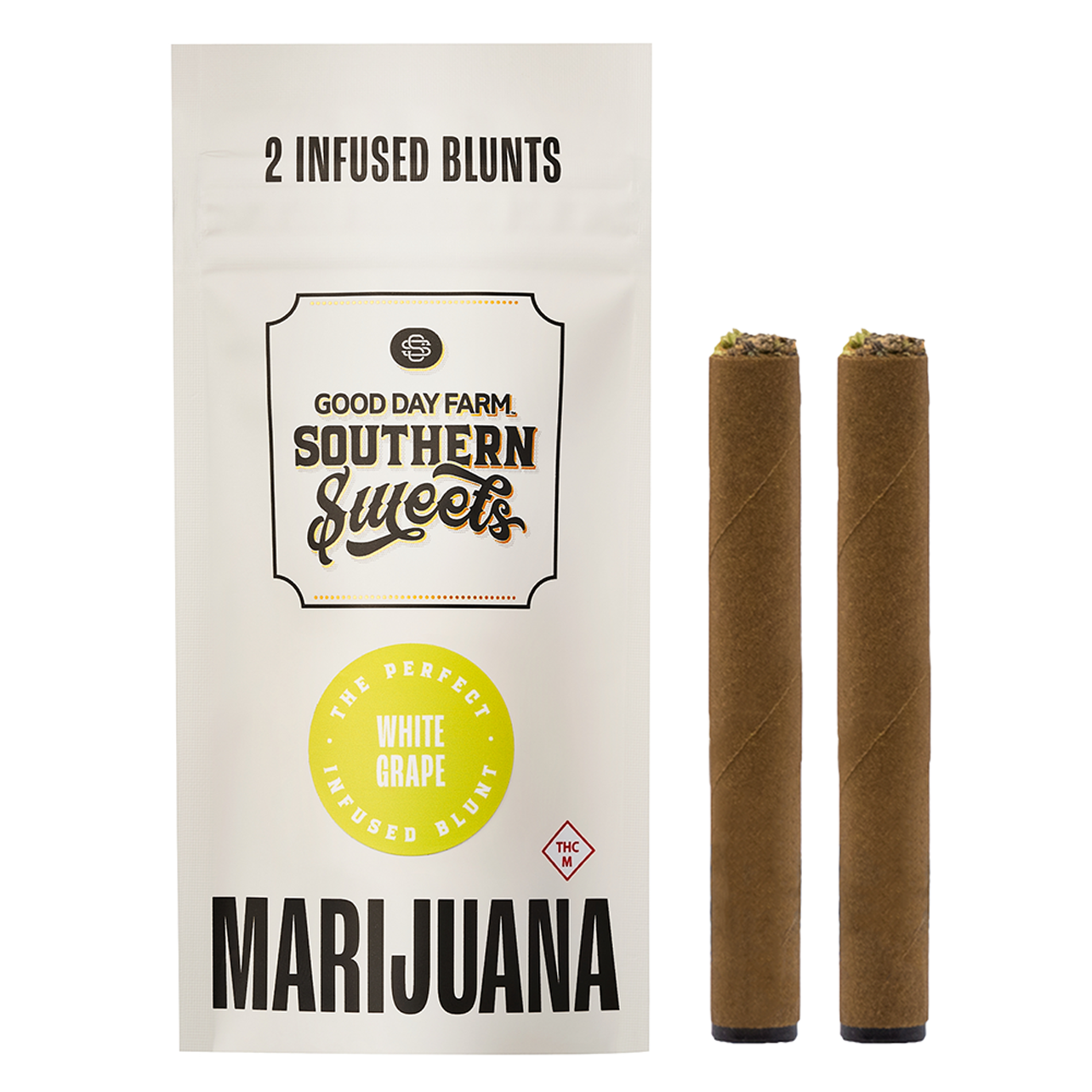Photograph of product: Funky Kitty/White Grape - Infused Blunt - 2pk - Total