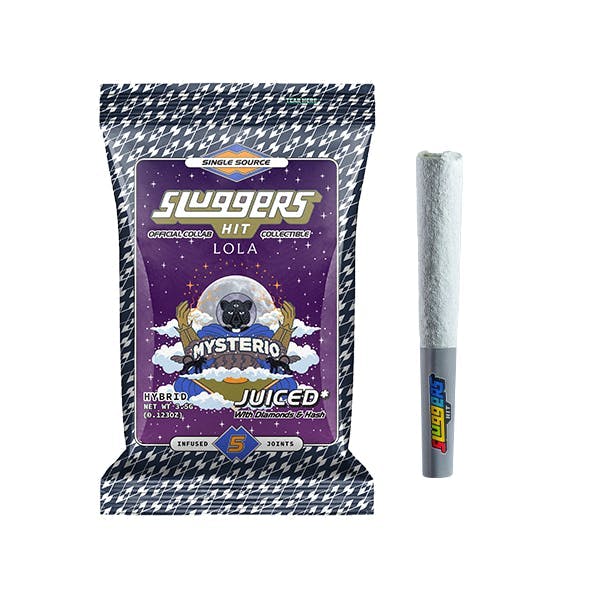 Photograph of product: Mysterio | Infused Pre Roll 5 Pack - 3.5g - 