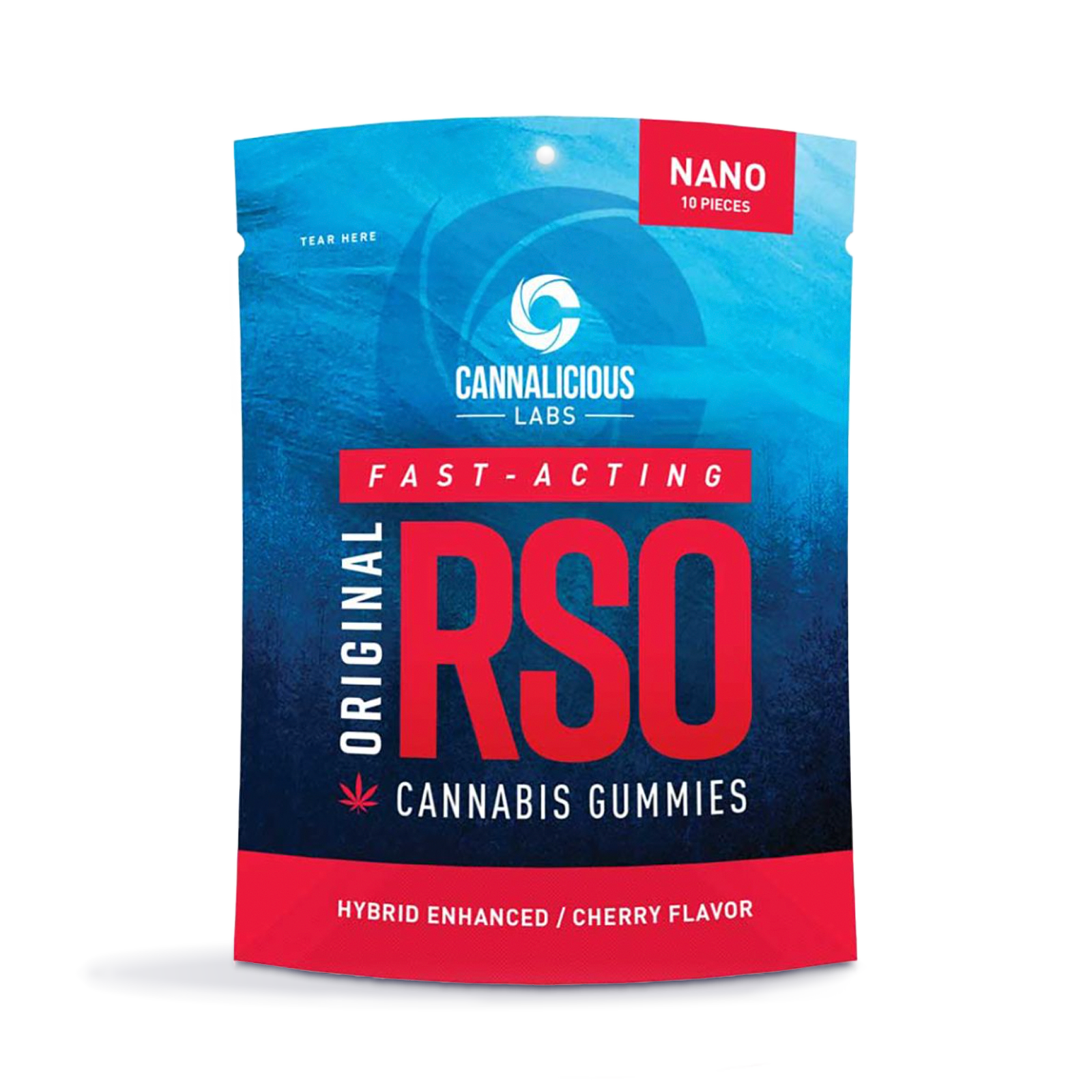 Photograph of product: Original Cherry RSO Gummies 10-pack