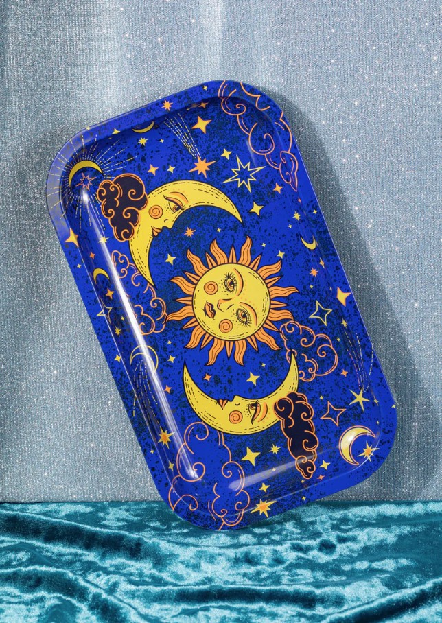 Photograph of product: Tray | 90's Celestial Rolling Tray