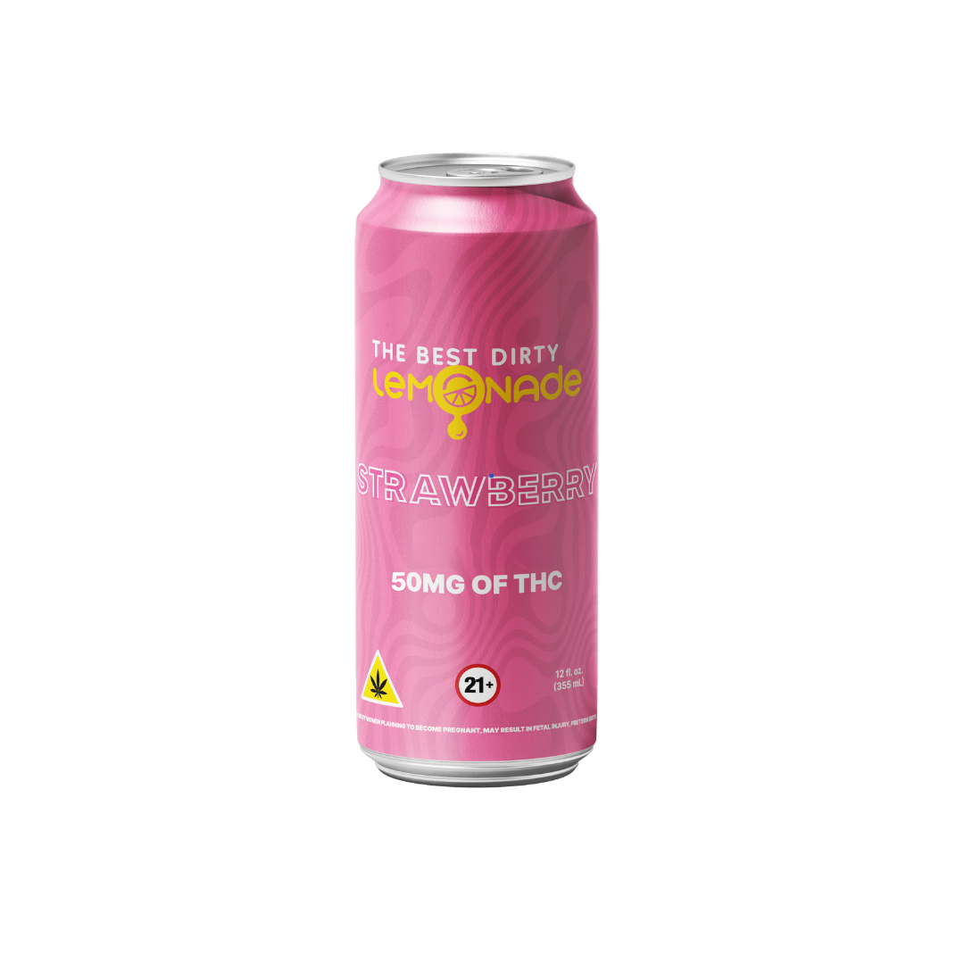 Photograph of product: Best Dirty Lemonade | Strawberry Lemonade | 50mg