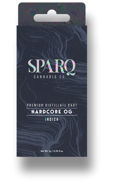 Photograph of product: Vape Cart Hardcore OG (SPARQ) | 1G