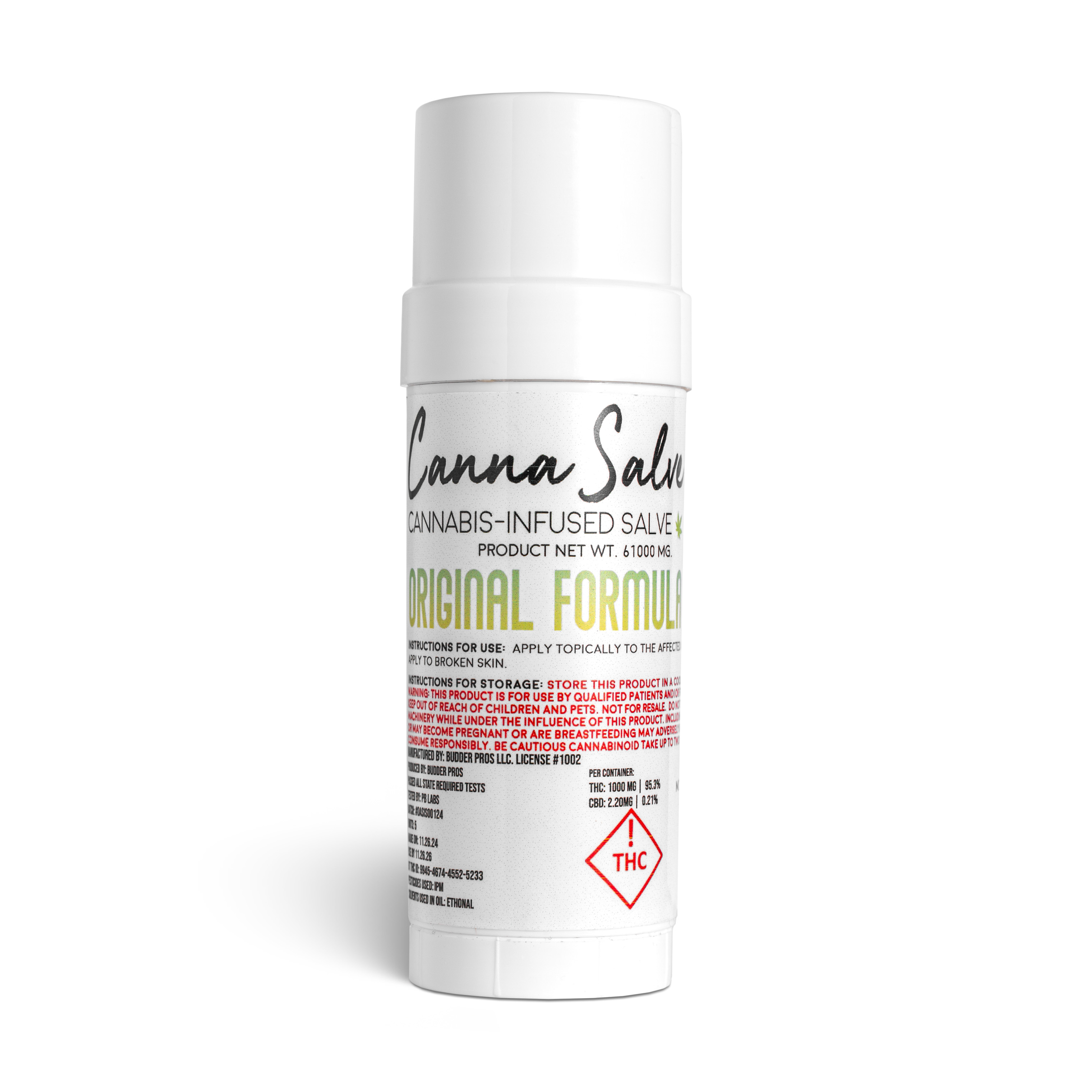 Photograph of product: Cannasalve Original