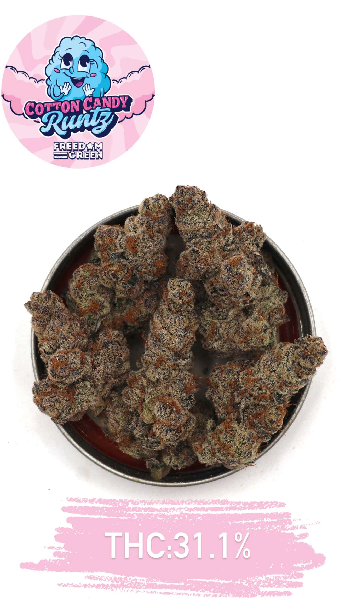 Photograph of product: Cotton Candy Runtz - Bulk - 28g