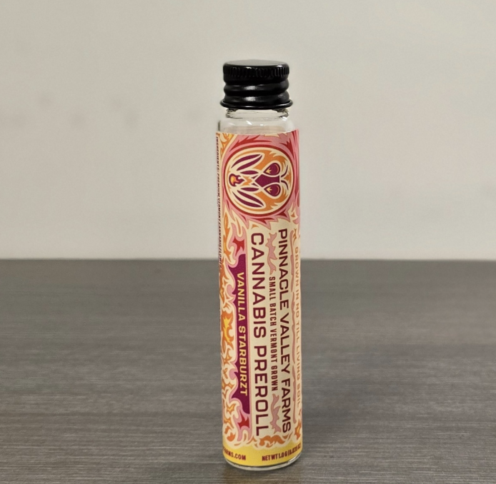 Photograph of product: Pinnacle Valley Preroll | Vanilla Starburzt