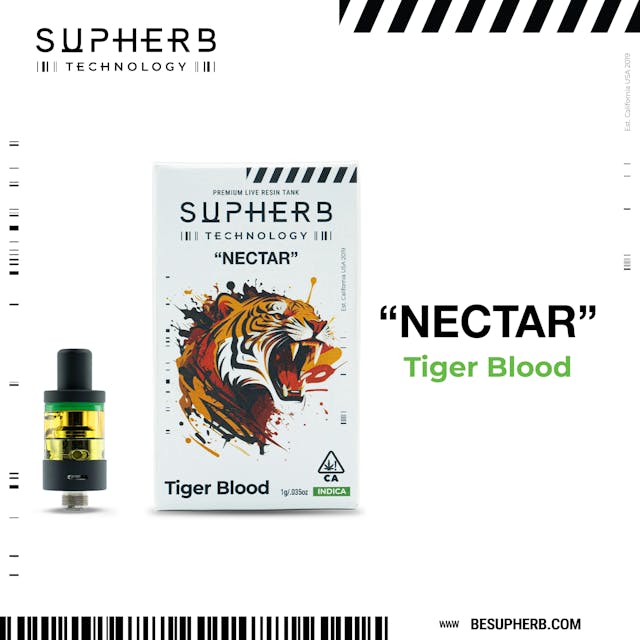 Photograph of product: Tiger Blood 1g Nectar - Oui'd - 